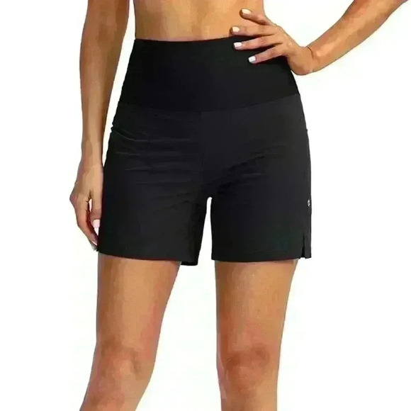 G Gradual Other - Women's 5" Inseam Swim Shorts High Waisted Board Shorts with Pockets Quick Dry